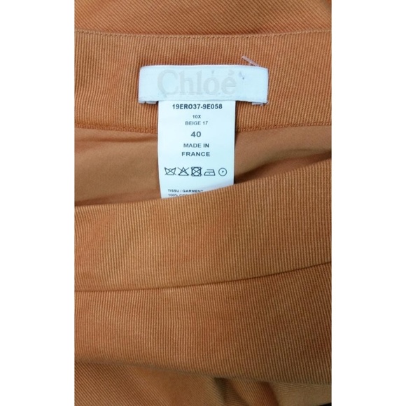 Chloe One Shoulder Lace Up Detail Cotton Dress 40 - Picture 6 of 6